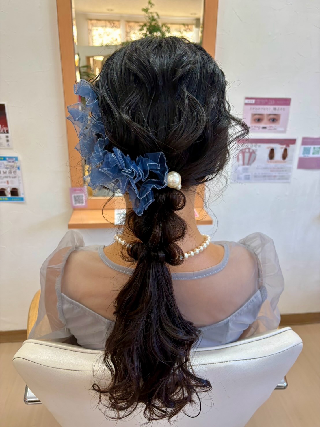 あみおろしヘアセット✨