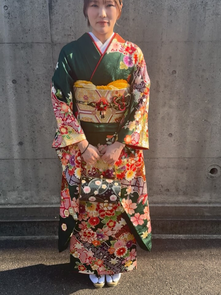 振袖着付け