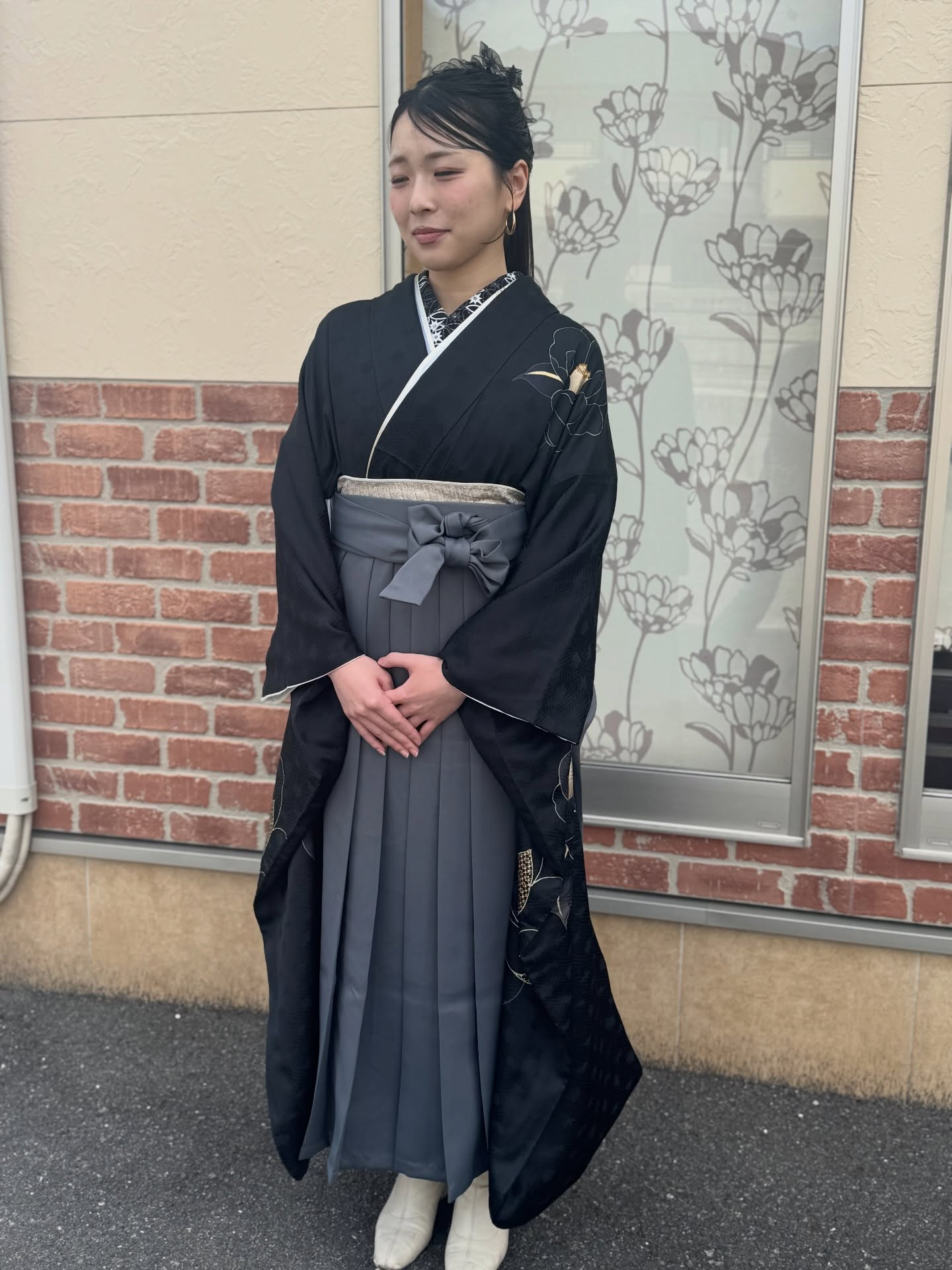 袴着付け