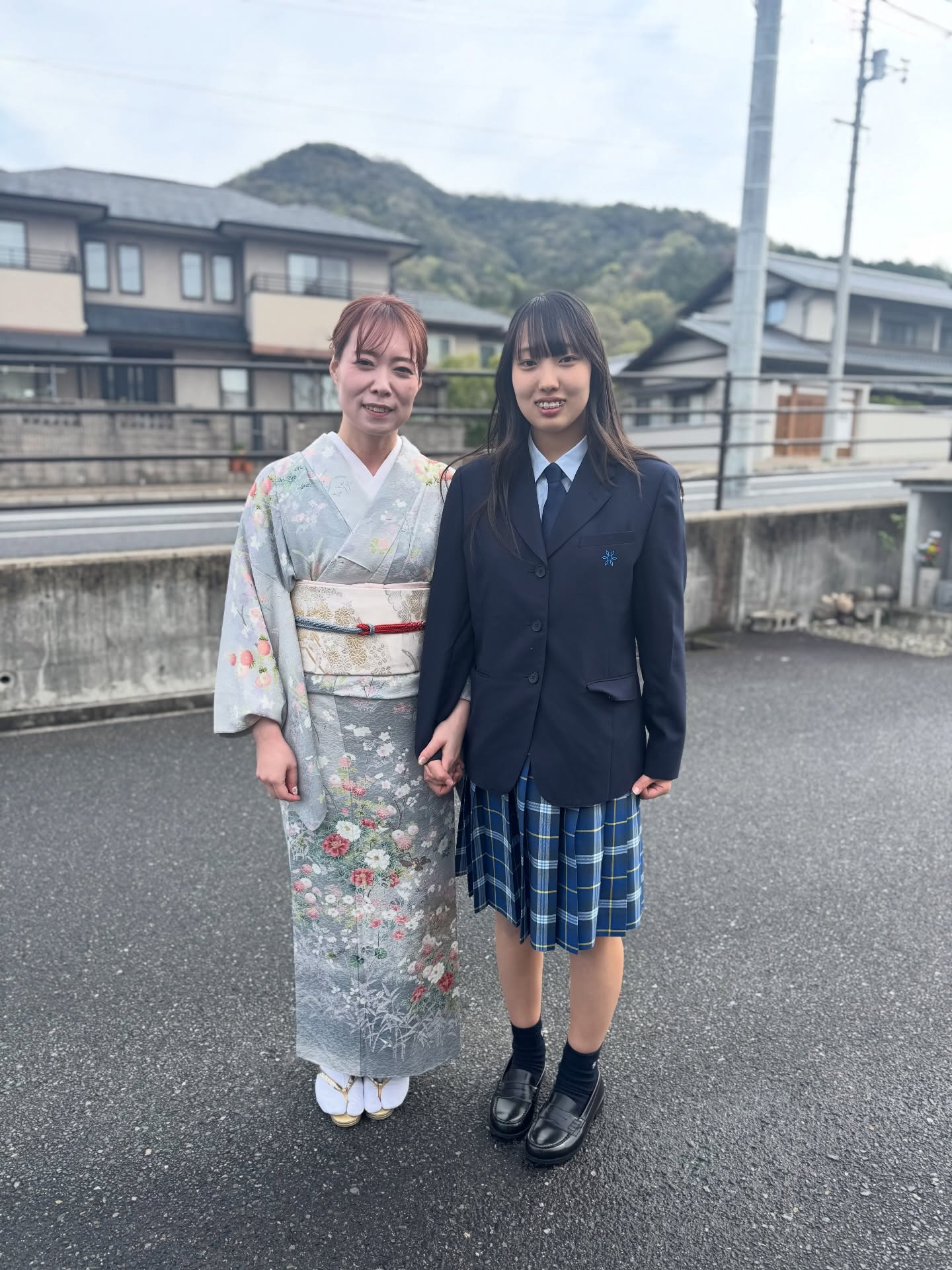 入学式ママ着物✨