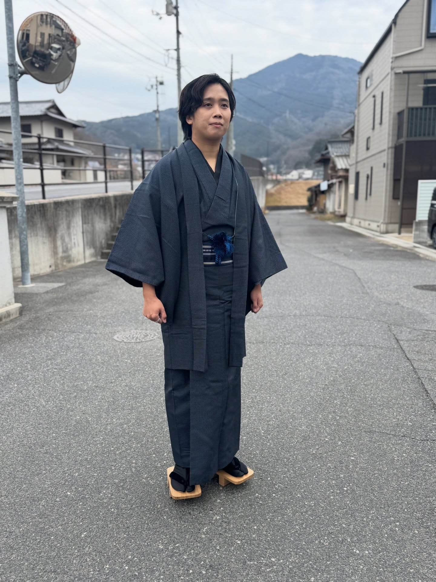 男性着物