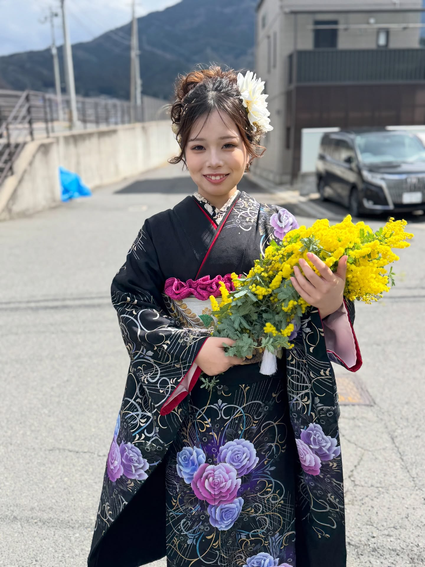 ✨成人式前撮りのお支度✨