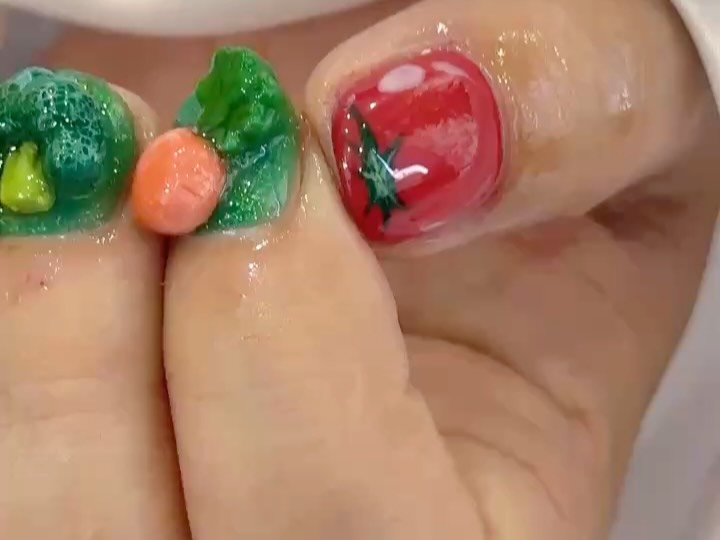 野菜ネイル