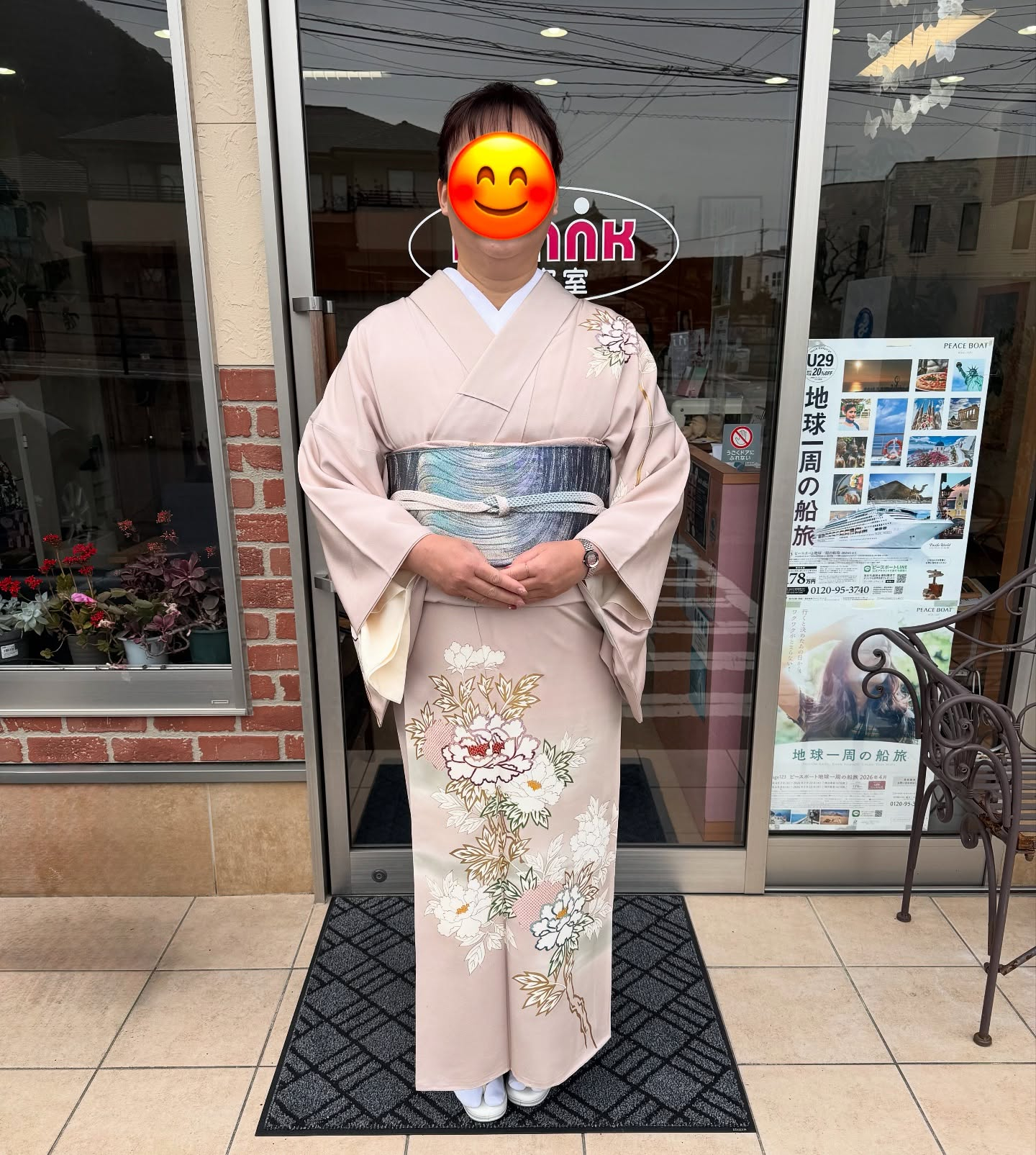 卒業式お母様着付け