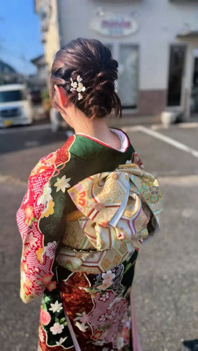 振袖着付け