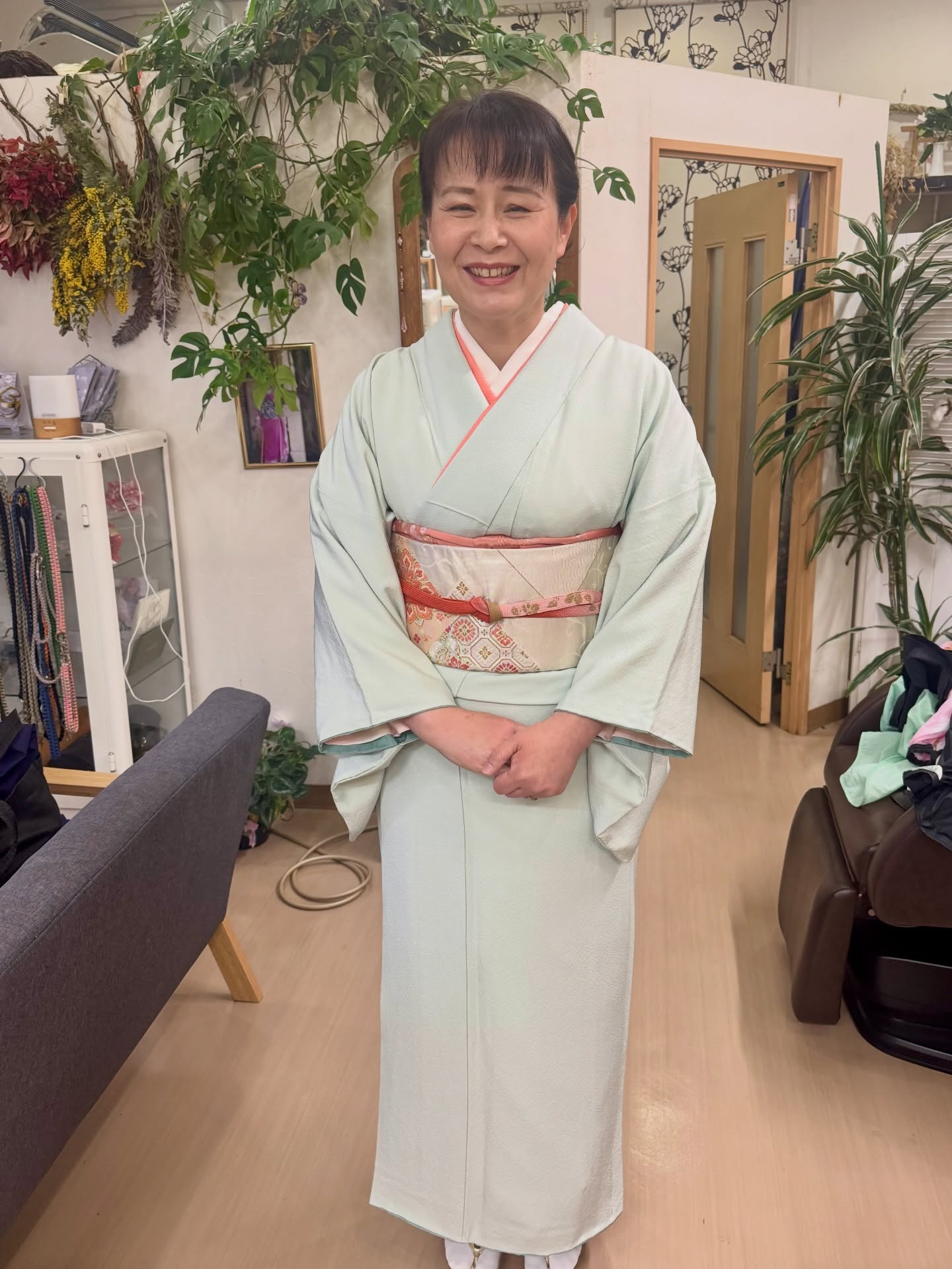 入学式㊗️ママ着物